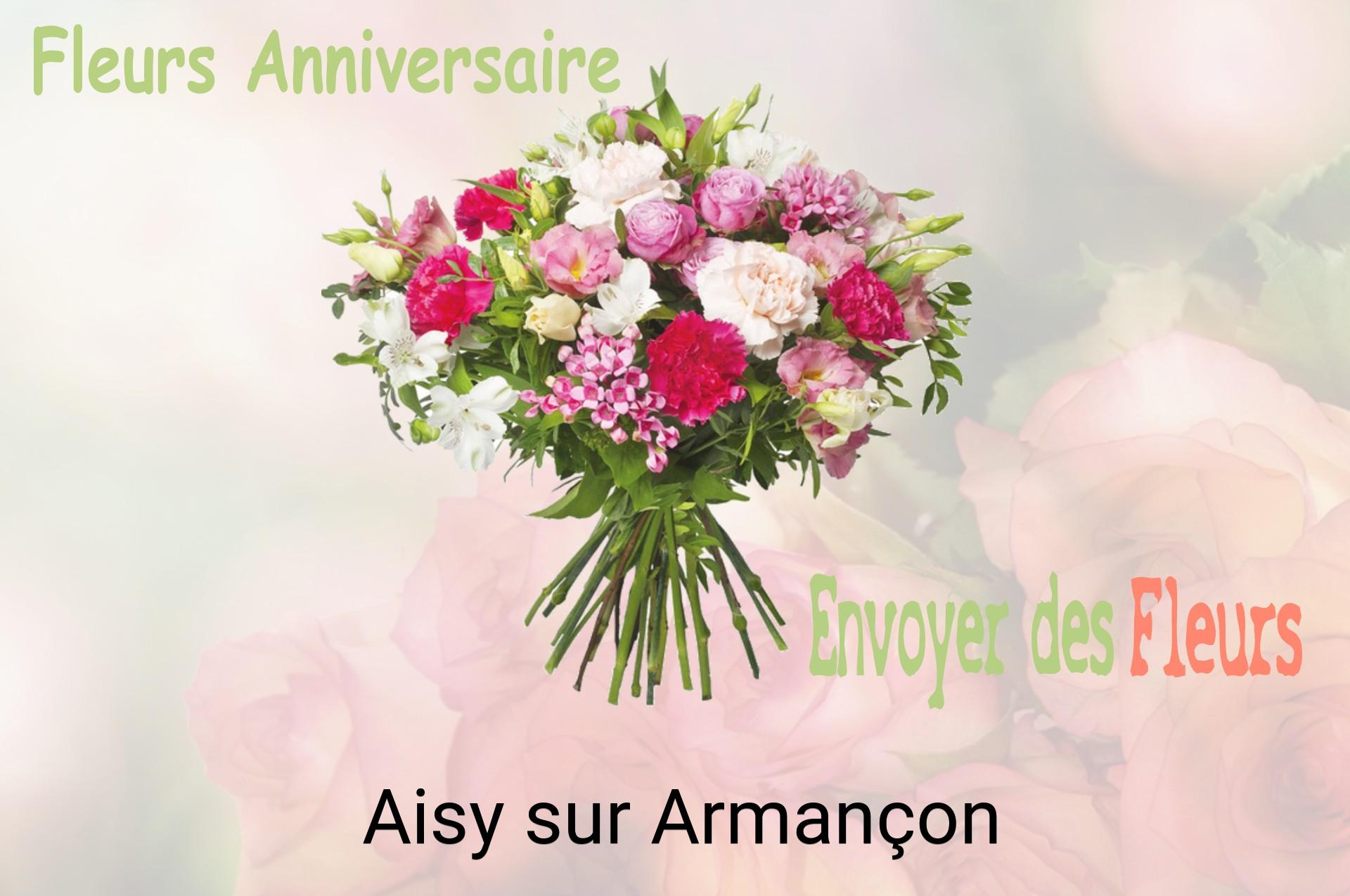 Bouquet de fleurs d’anniversaire livré à Aisy-sur-Armançon