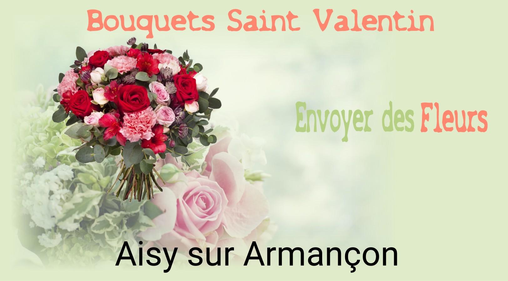 Roses de Saint-Valentin livrées à Aisy-sur-Armançon